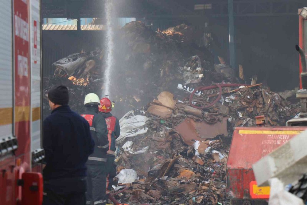 14 saati geçti bölgede soğutma çalışmaları sürüyor