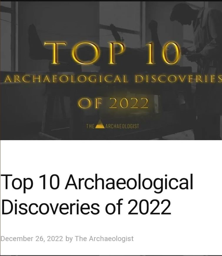 Kütahya’daki kazı dünyanın ön önemli keşifleri arasında yer aldı