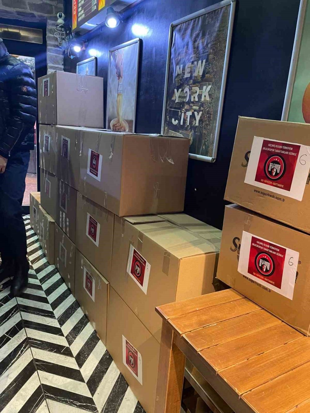 Belekoma Tayfa’dan depremzedelere destek