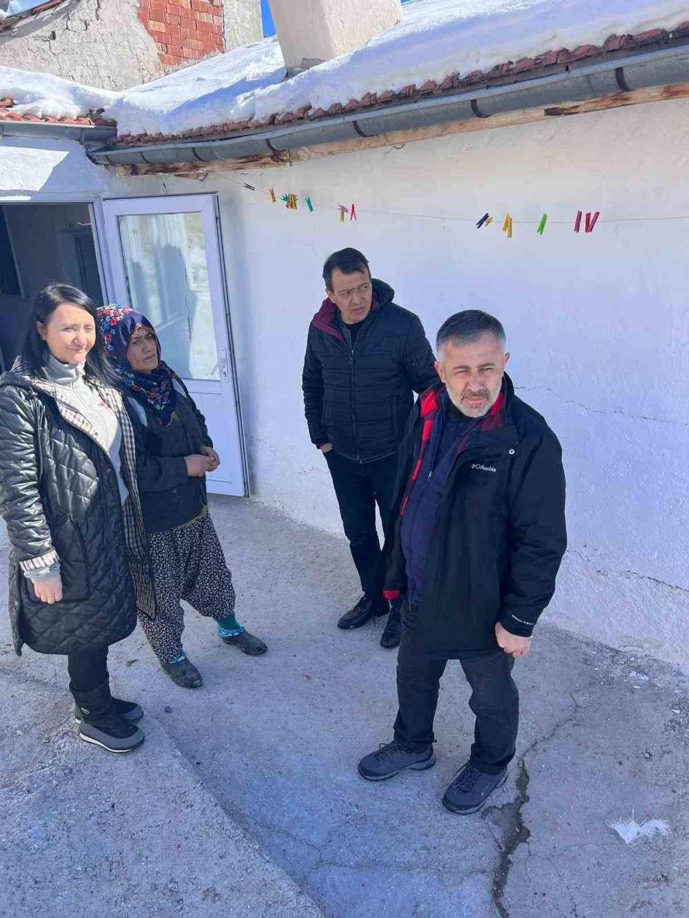 Başkan Tekin, deprem bölgesinde