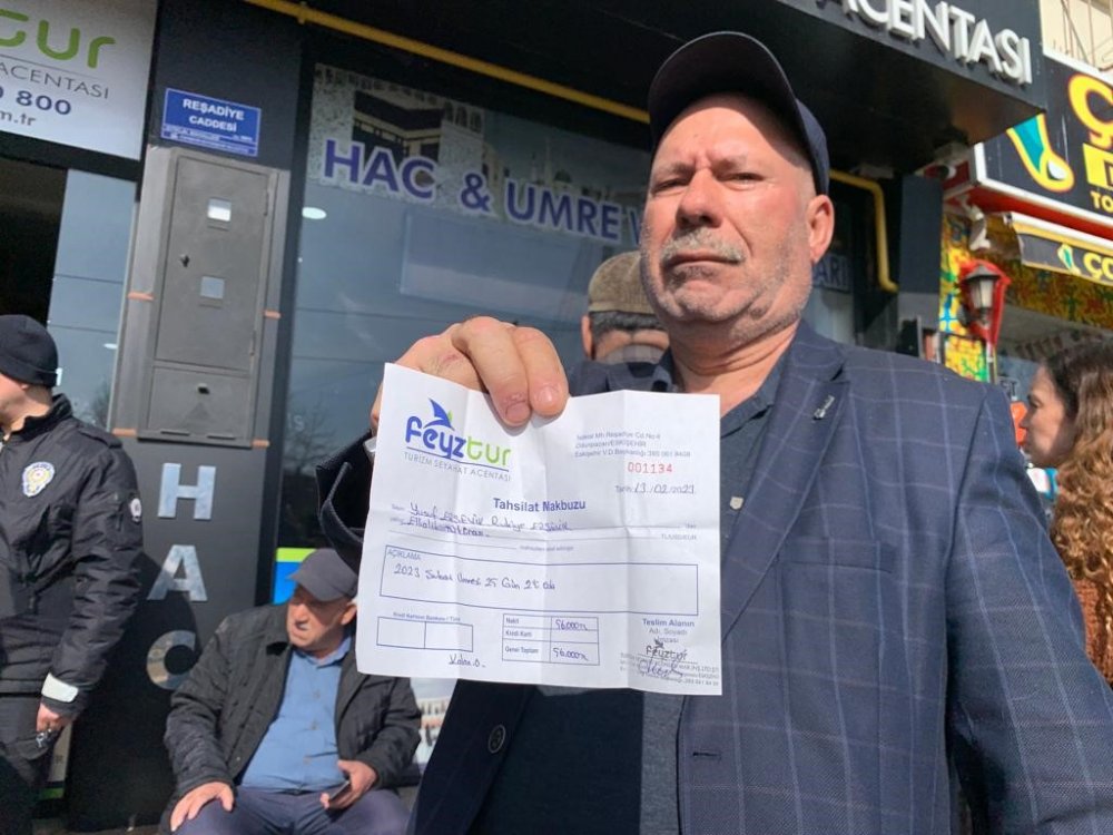 Umreye gitmek isteyen 200 kişinin dolandırıldığı iddiası