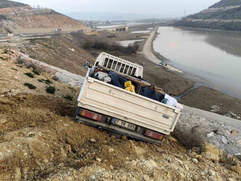 Uçurumdan kıl payı kurtuldu