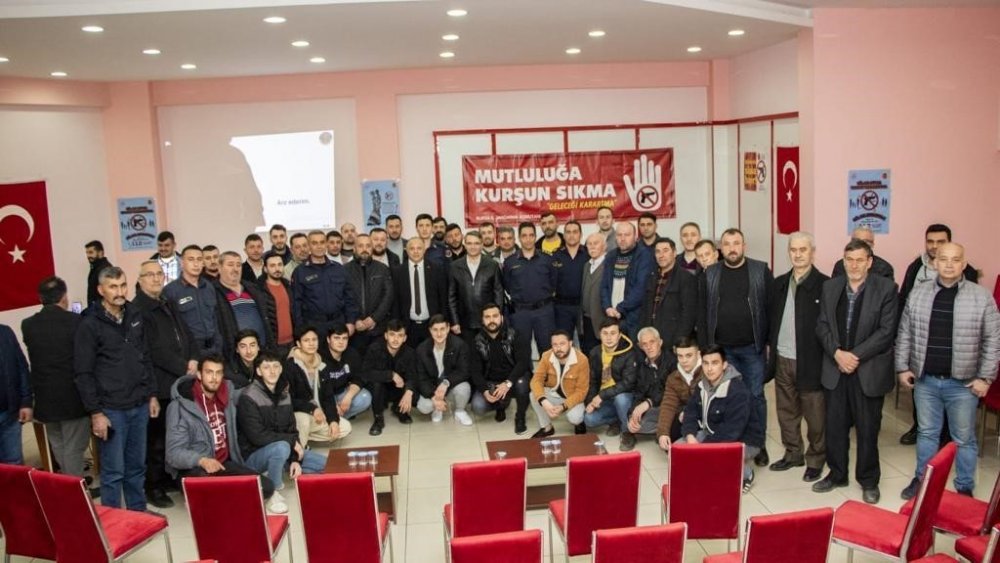 "Mutluluğa kurşun sıkma"