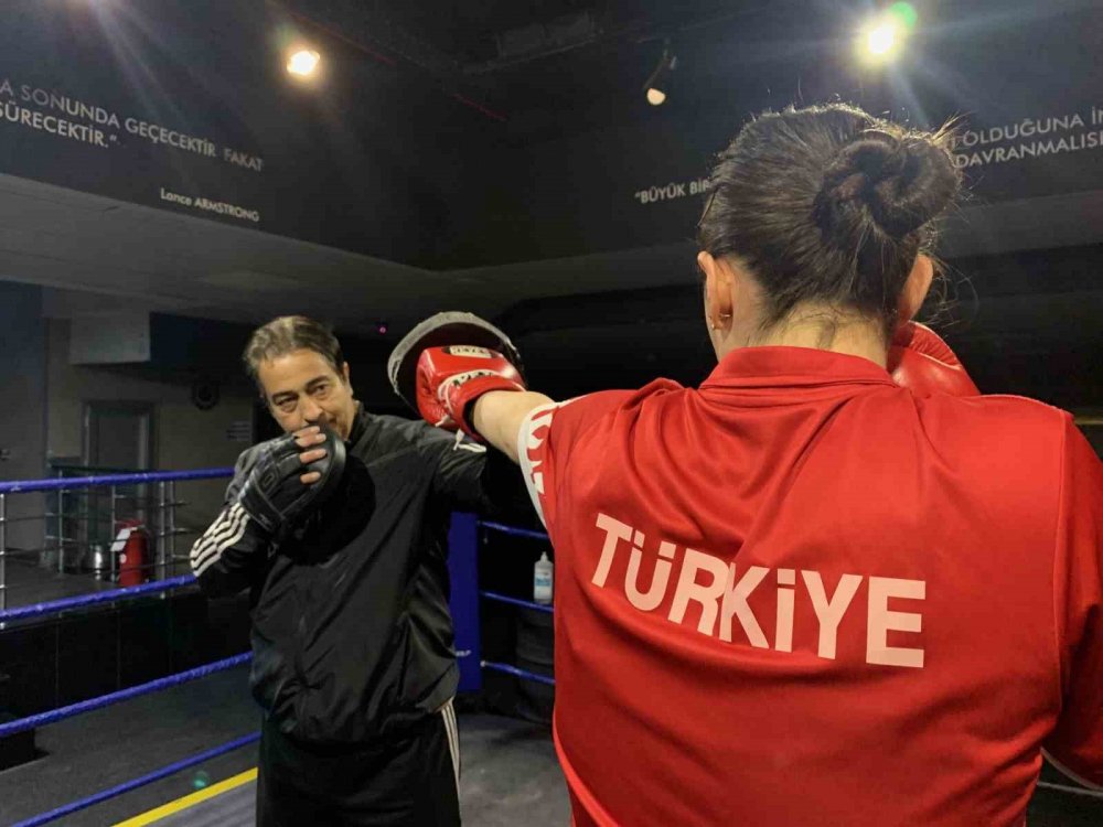 Kendi dağlarda kızı ringlerde