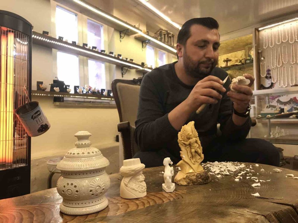 17 yıldır lületaşı yiyor