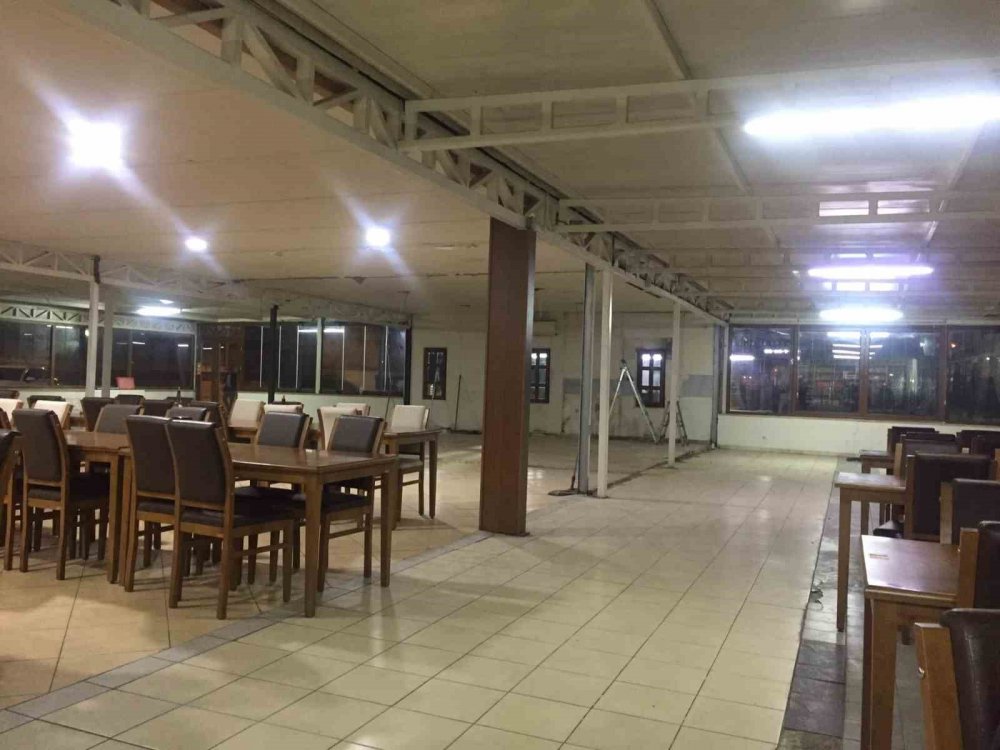 Ramazan ayı için iftar yemeklerinin verileceği alan genişletildi