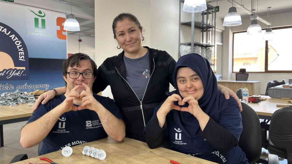 Down sendromlu bireyleri iş hayatına kazandırıyor