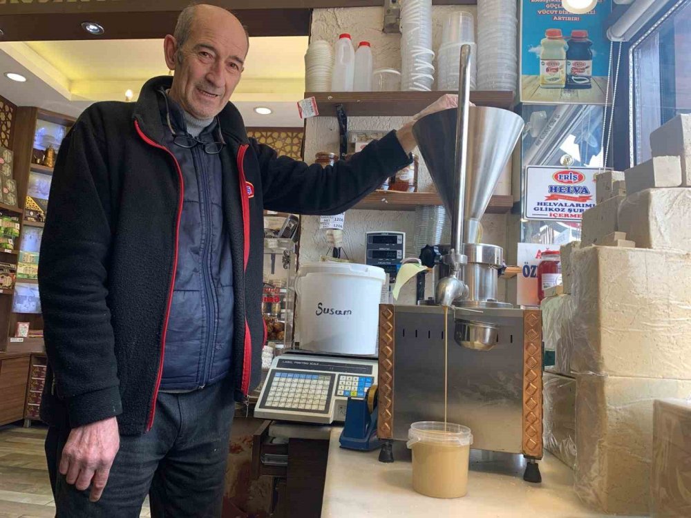 Bakın tahin nasıl hazırlanıyor?