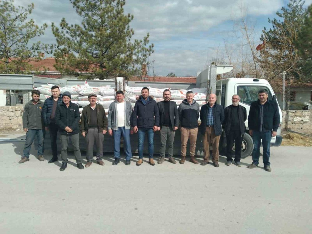 600 dekar nadas alanı için destek