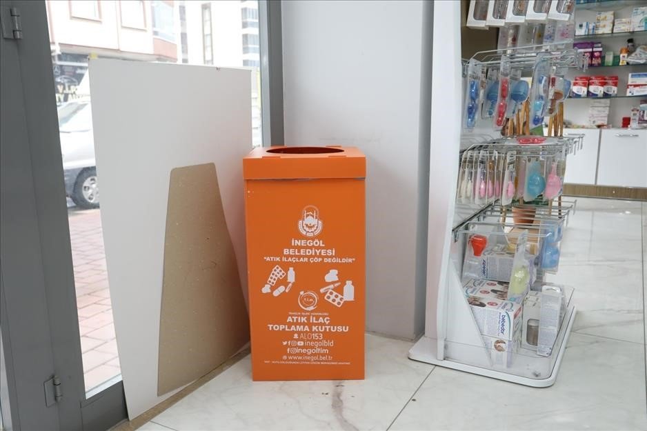 Atık ilaçlar için örnek uygulama