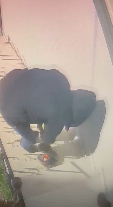 Daire önündeki ayakkabıları çaldı