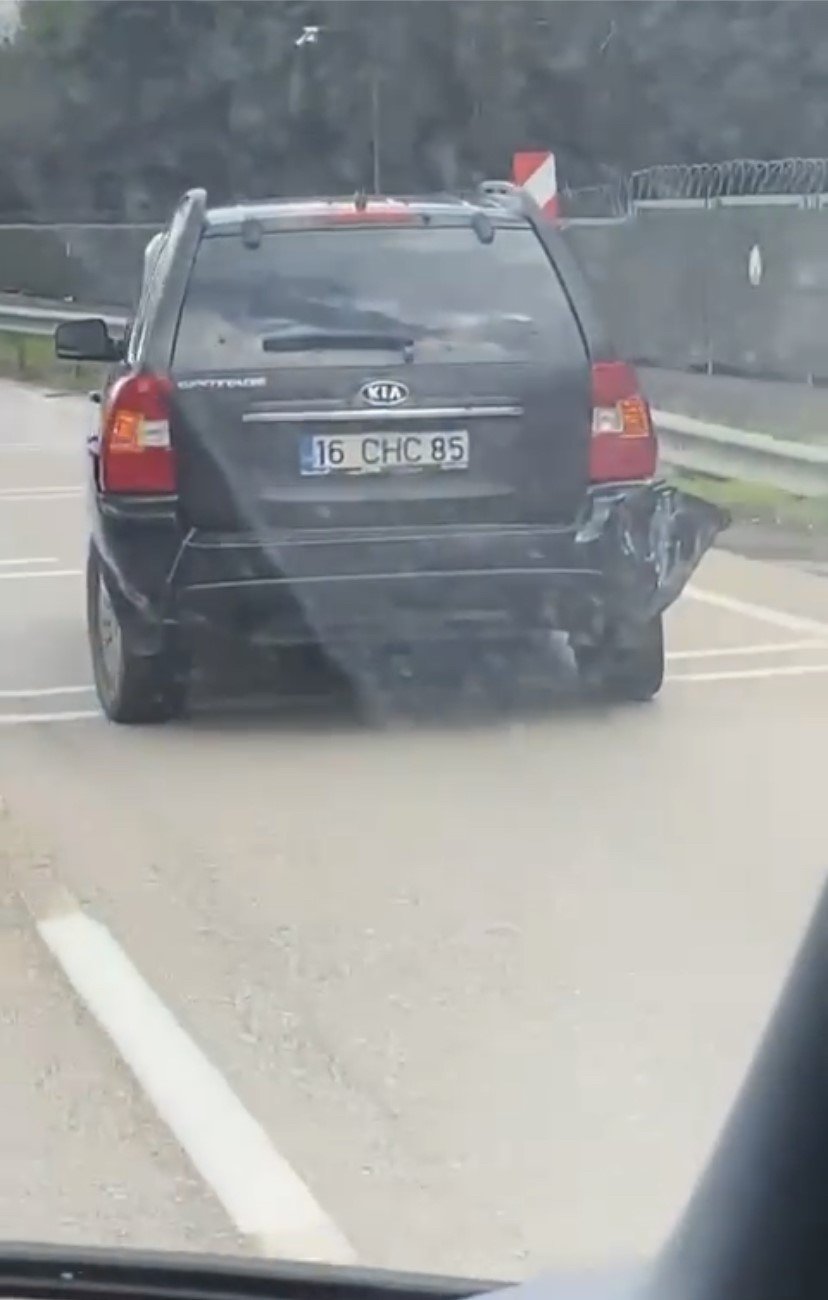 Sürücüler, gözlerine inanamadı