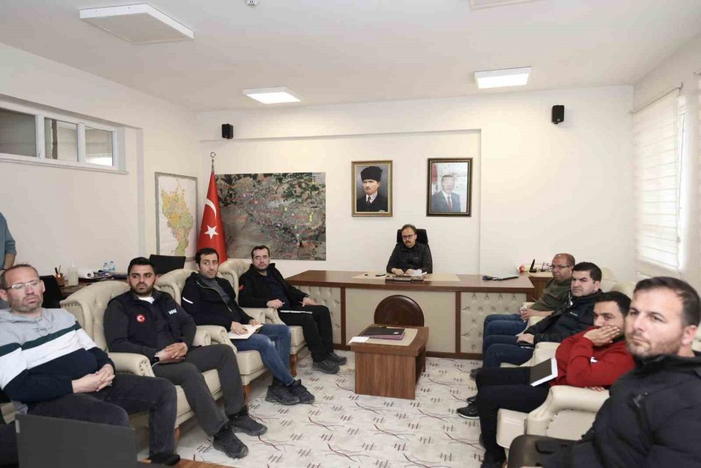 Vali Kızılkaya, Bakan Soylu başkanlığında yapılan toplantıya katıldı