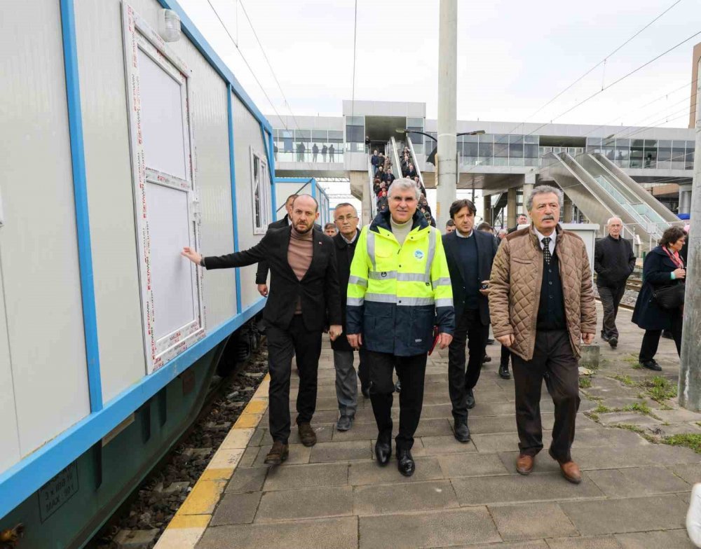 250 konteynerlik kent için Sakarya’dan bir tren daha uğurlandı