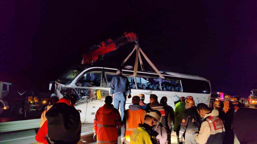 Otobüs kazasıyla ilgili ilk rapor çıktı