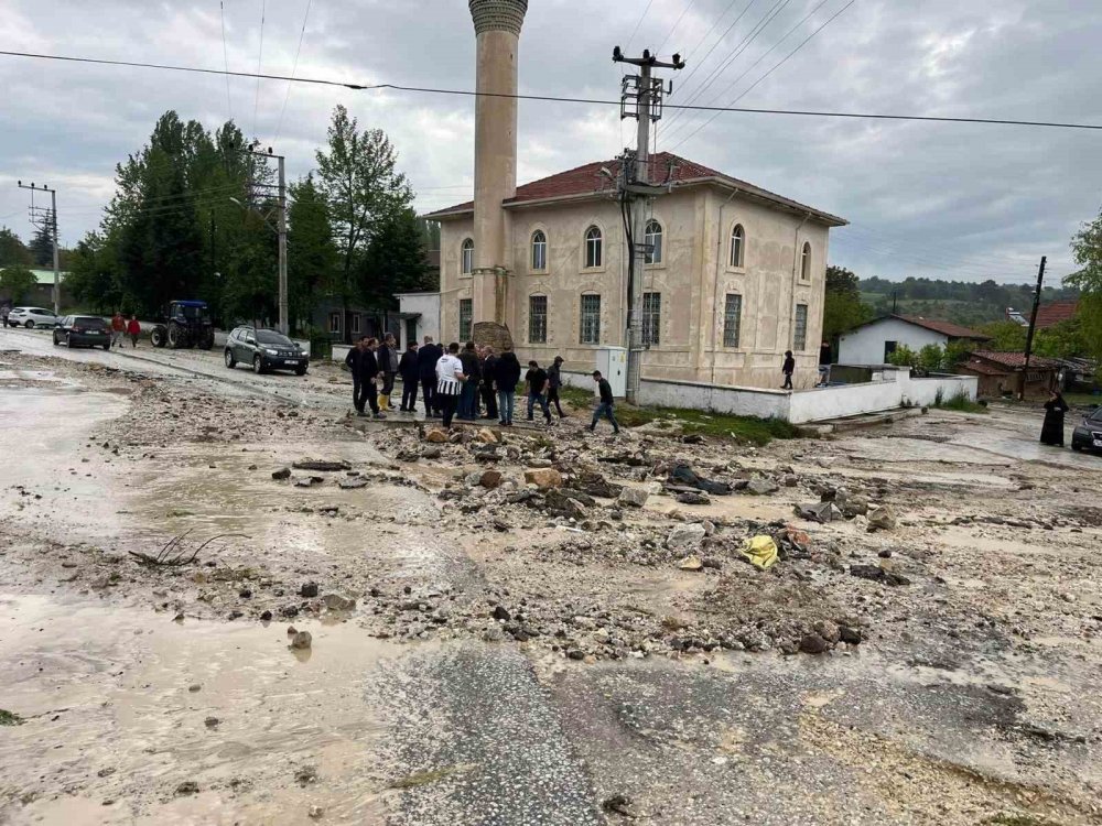 Şiddetli Yağış Sele Neden Oldu