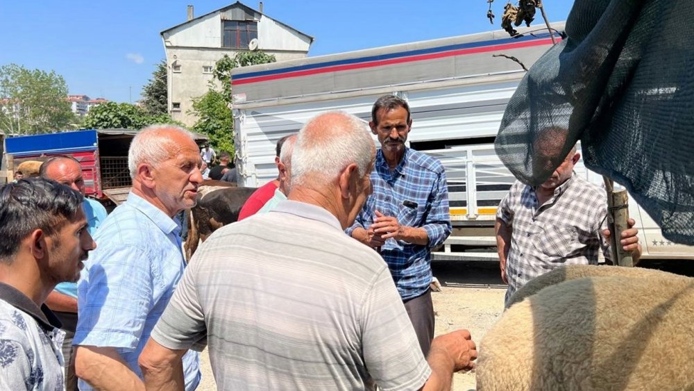 Bayrama sayılı günler kala kurban pazarlarında hareketlilik