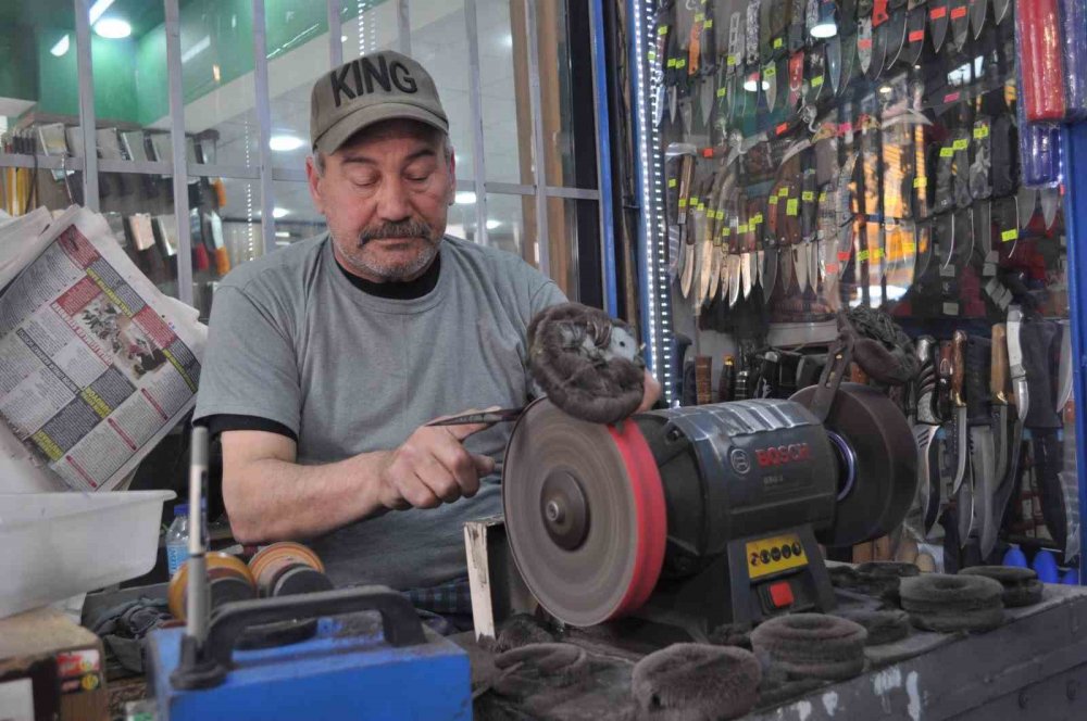 Kurban kesiminde asla kör bıçak kullanmayın