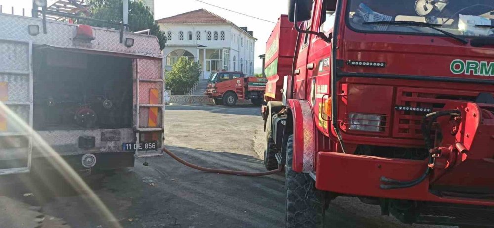 Bozüyük Belediyesi’nden orman yangınları için Çanakkale’ye ekip