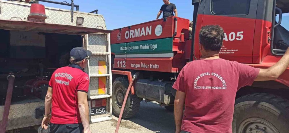 Bozüyük Belediyesi’nden orman yangınları için Çanakkale’ye ekip