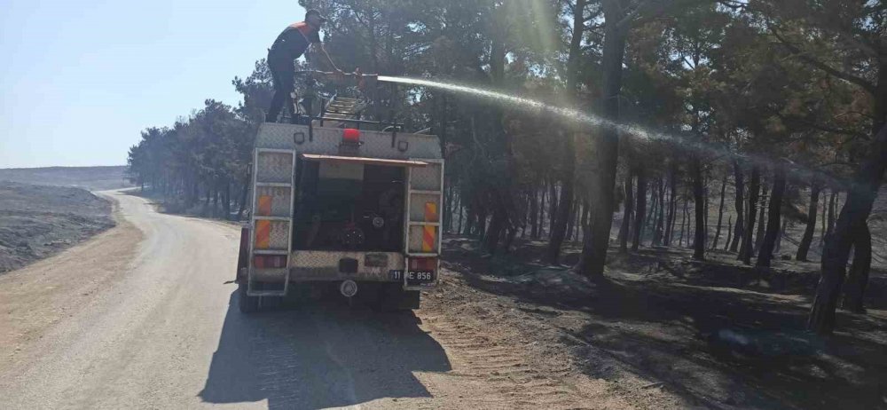 Bozüyük Belediyesi’nden orman yangınları için Çanakkale’ye ekip