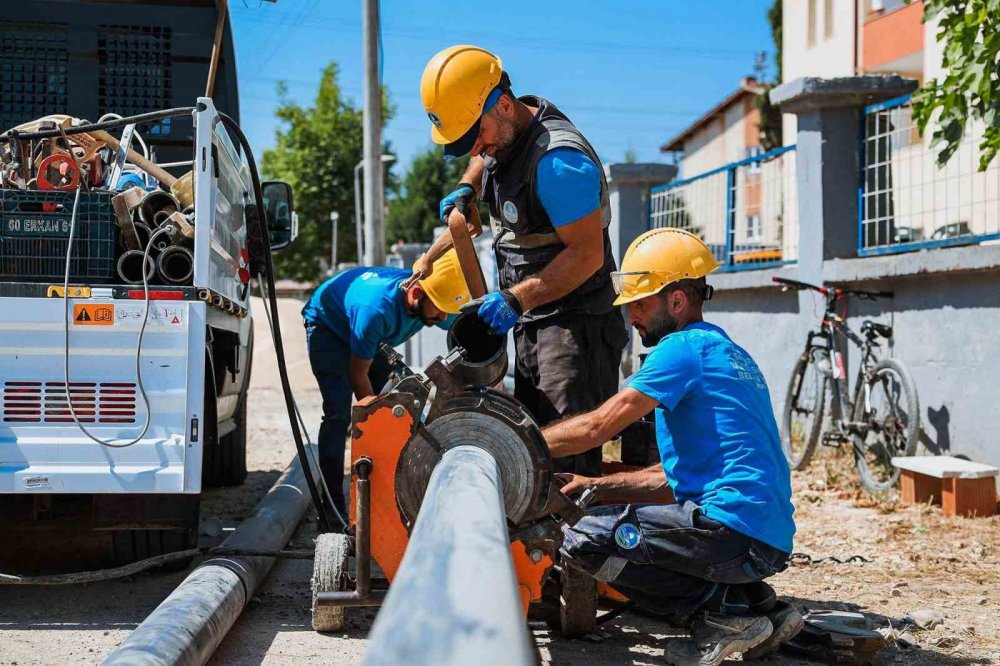 İçme suyu hattı yenileniyor