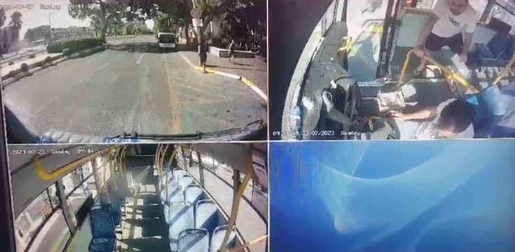 Sınava geç kalan öğrenciyi otobüs şoförü yetiştirdi