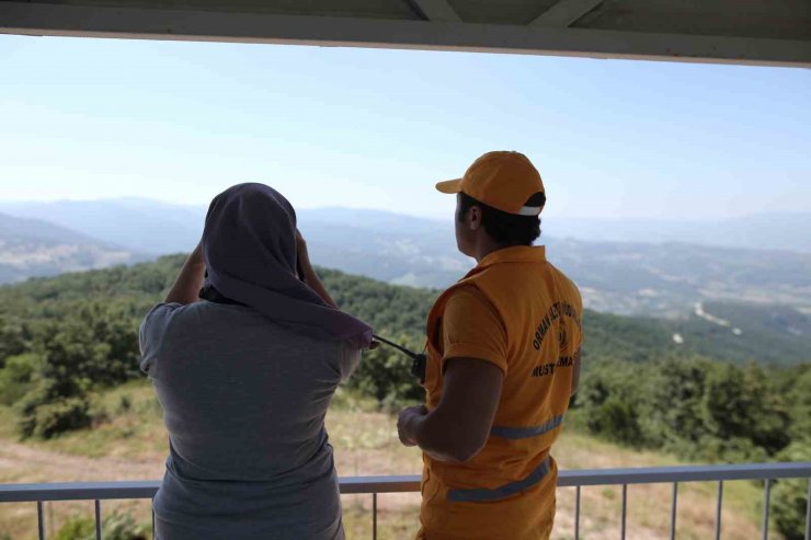 Bursa’nın ciğerleri onlara emanet, orman yangınlarına karşı ailecek gece gündüz nöbet tutuyorlar