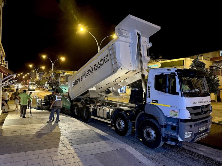 Saraybosna Caddesi’nde yenileme çalışmaları tamamlandı