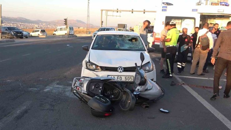 Elazığ’daki Kazada Motosiklet Sürücüsü Hayatını Kaybetti