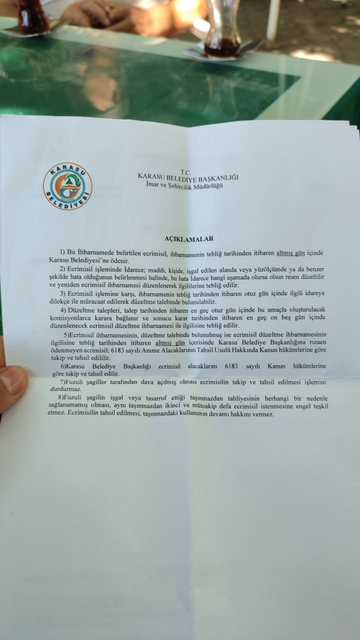 İşletme Sahibinden Tepki