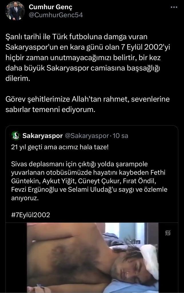 Büyük Acının Üstünden 21 Yıl Geçti