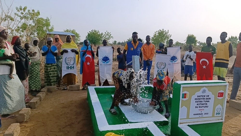İhh, Kamerun’da 2 Yeni Su Kuyusu Açtırdı