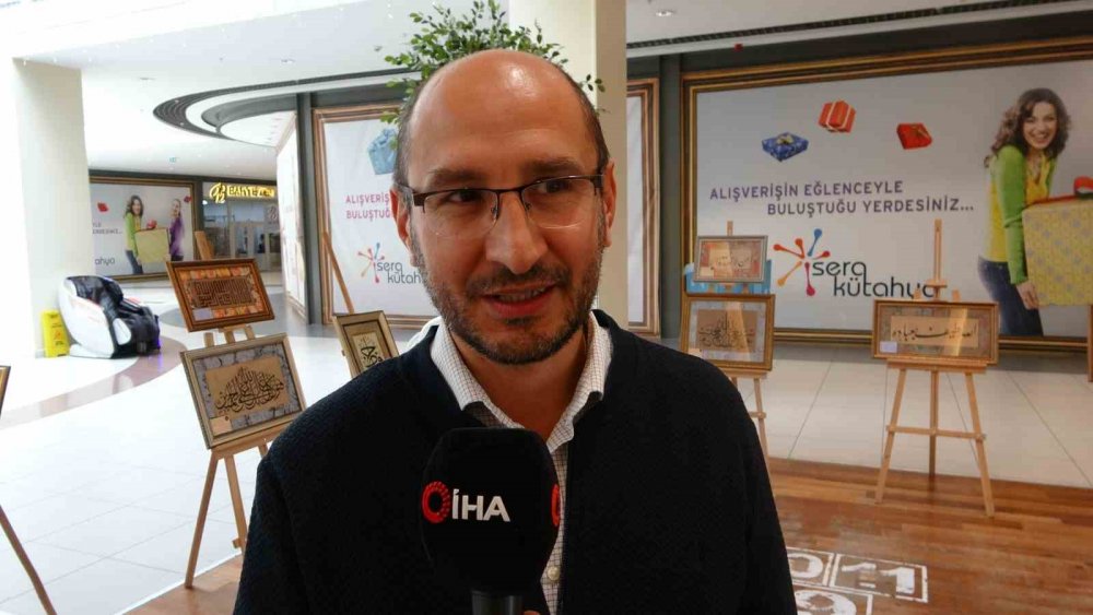 Görev Yapan Hattat 4 Din Görevlisi Eserlerini Sergiledi