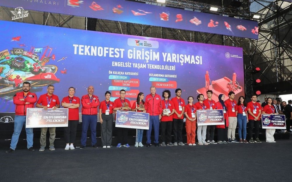 Teknofest'te Türkiye'yi gururlandırdılar