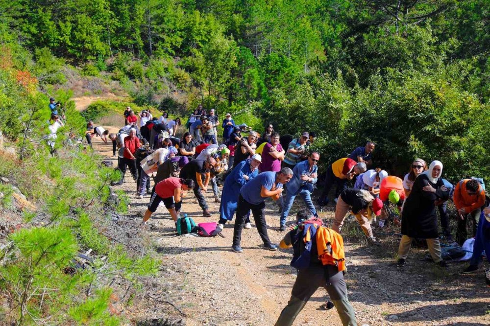 Doğa Tutkunları Bin 54 Rakımda Doyumsuz Bir Manzaraya Ulaştı
