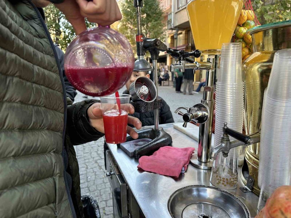 ’Sifon limonata’ ve nar suyu mevsim geçişlerinin gözdesi oluyor
