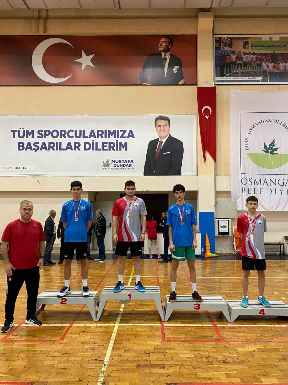 Badminton Takımının Şampiyonluk Sevinci