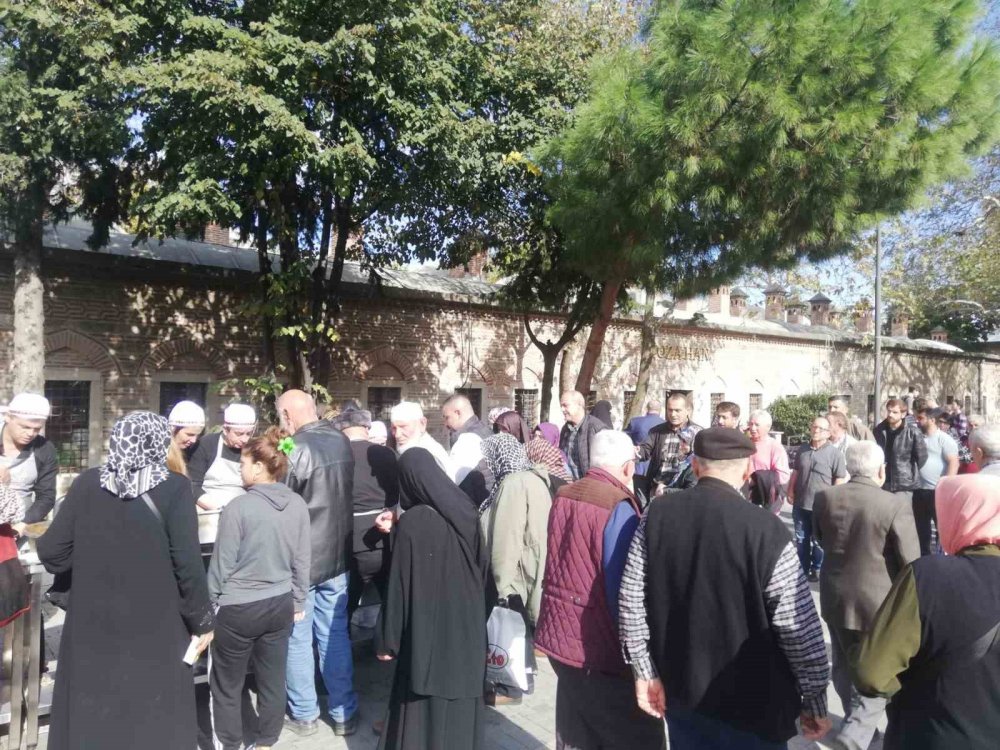 Bursa’da Et Dürüm İzdihamı