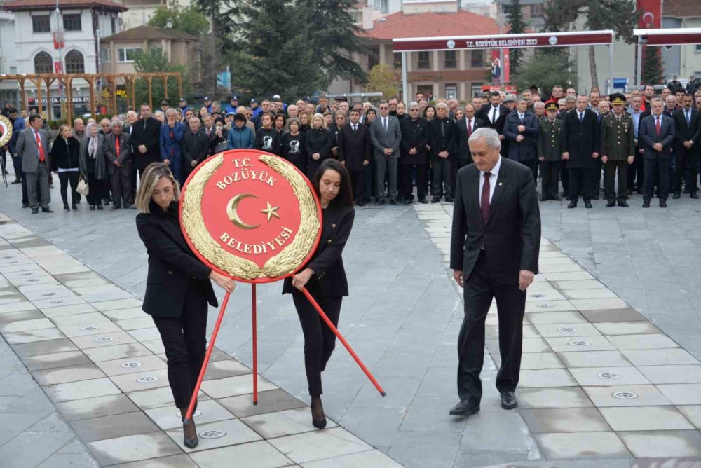 Gazi Mustafa Kemal Atatürk Bozüyük’te Törenlerle Anıldı