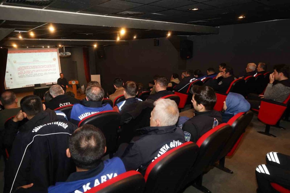 Zabıta Ekiplerine Biber Gazı Eğitimi