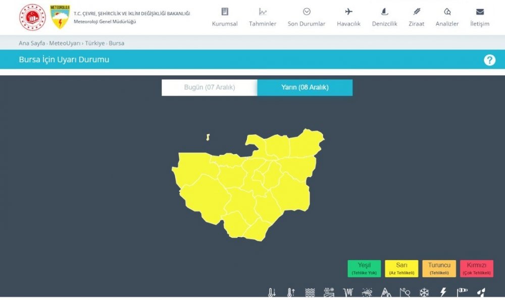 Meteorolojiden Son Dakika Uyarısı