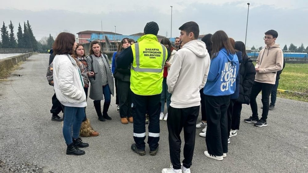 Öğrenciler Atık Suyun Yolculuğuna Tanıklık Etti