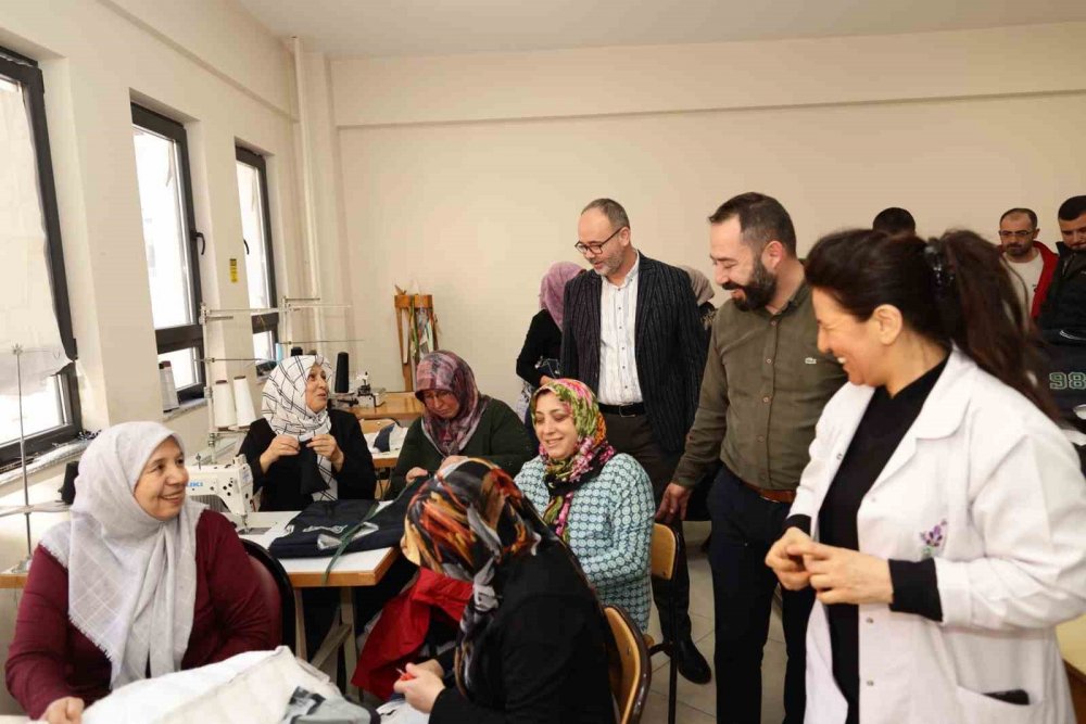 Kursiyerlerin Diktiği Montlar Gazze’ye Gönderilecek