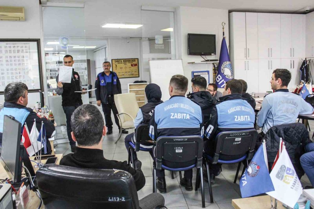 Zabıtalar Eğitimden Geçti