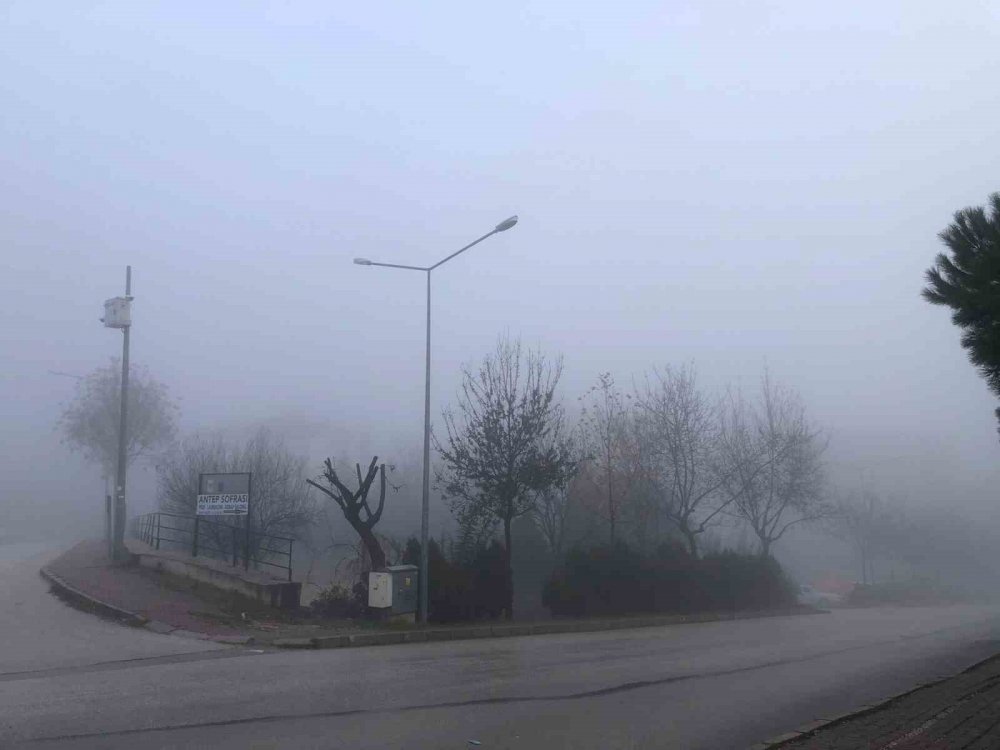 Bilecik’te Sabah Saatlerinde Sis Etkili Oldu