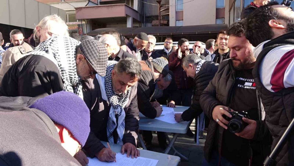 Filistin’e Destek Yürüyüşü