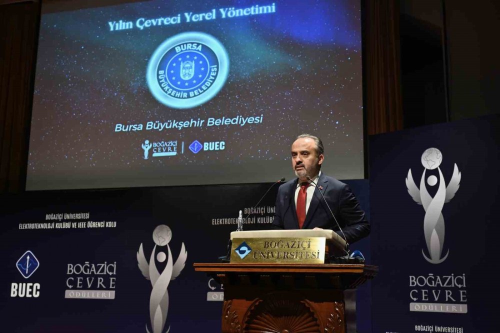 Yılın Çevreci Yerel Yönetimi Ödülü Bursa’ya Geldi