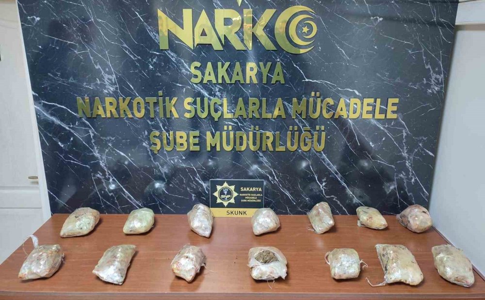 46 kilo 700 gram uyuşturucu bakın nereden çıktı!