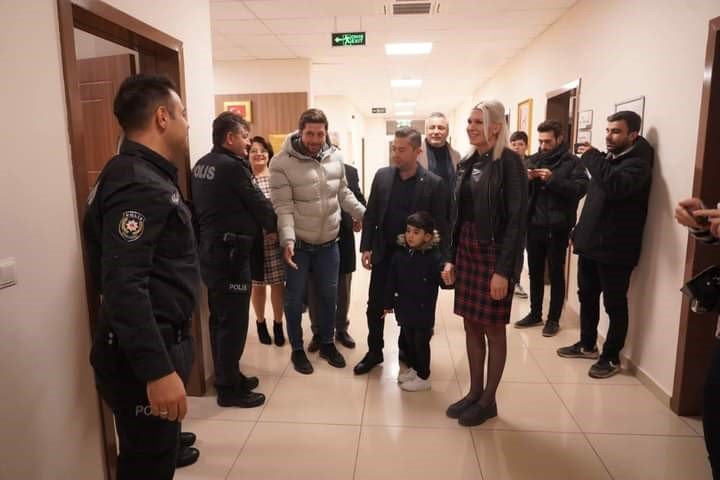Bilecik Belediye Başkanvekili Subaşı Yılbaşı Gecesi Görev Yapan Kamu Görevlilerini Ziyaret Etti